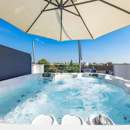 Lägenhet Sauna & Jacuzzi Rossa - Happy *